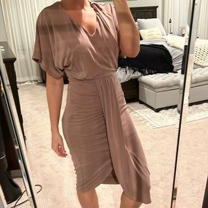 Taupe/brown Express dress
